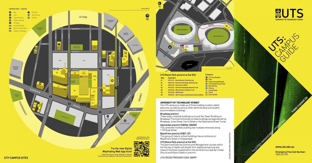 uts campus map