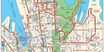 City of sydney map