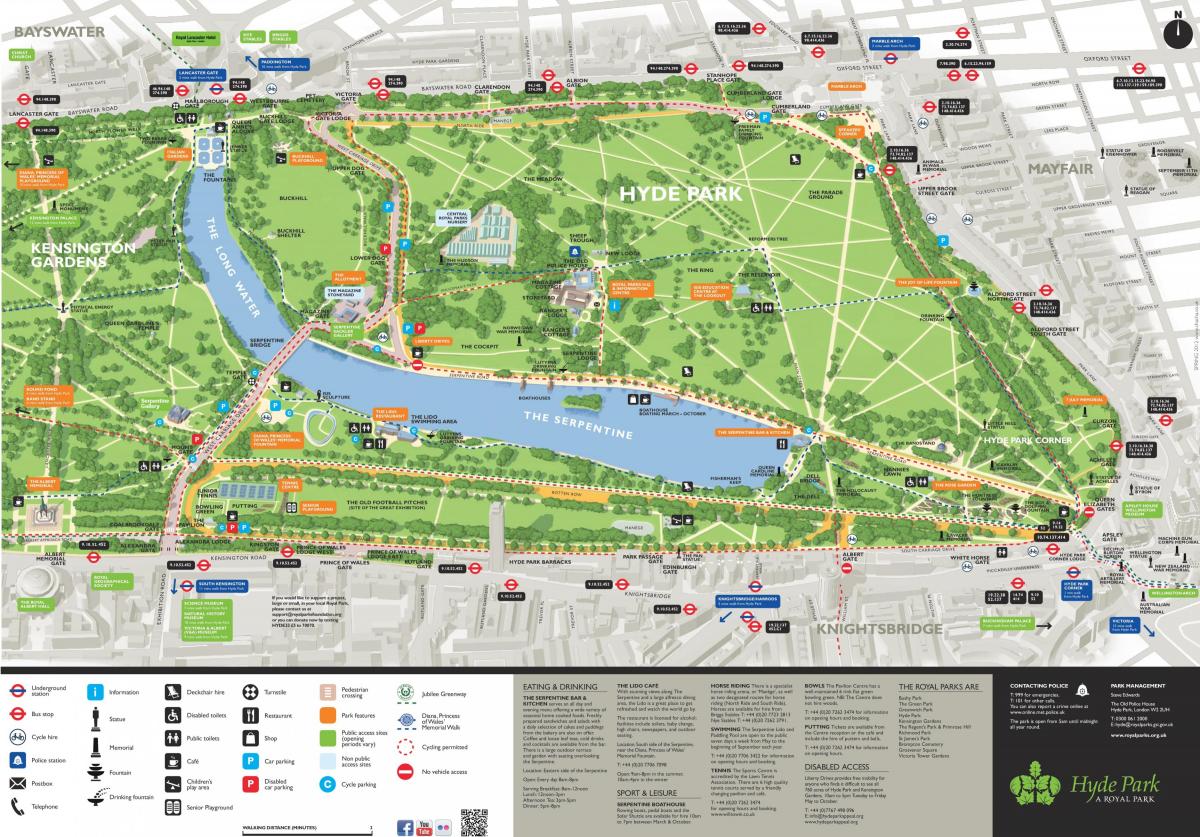 map of hyde park sydney