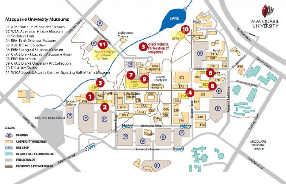 map of Macquarie Centre Sydney