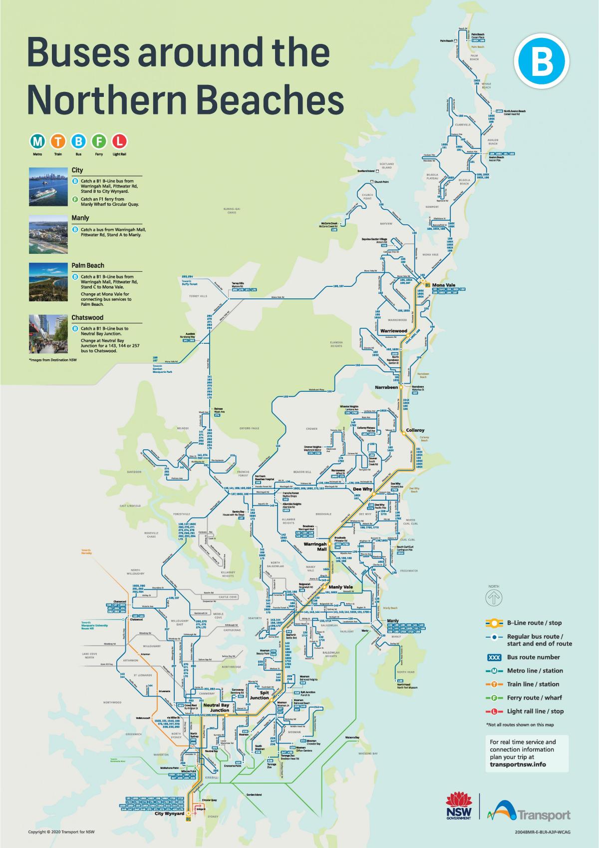 sydney bus route map