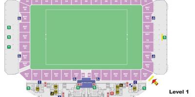 Parramatta Stadium map