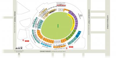 Map of spotless stadium sydney