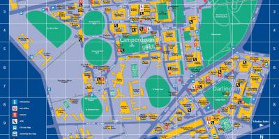 University of sydney map